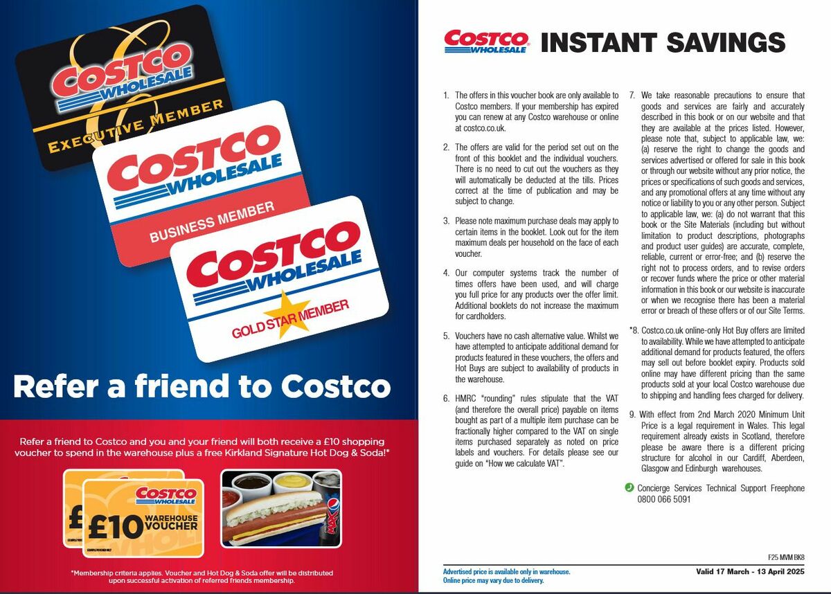 Costco Offers from 17 March