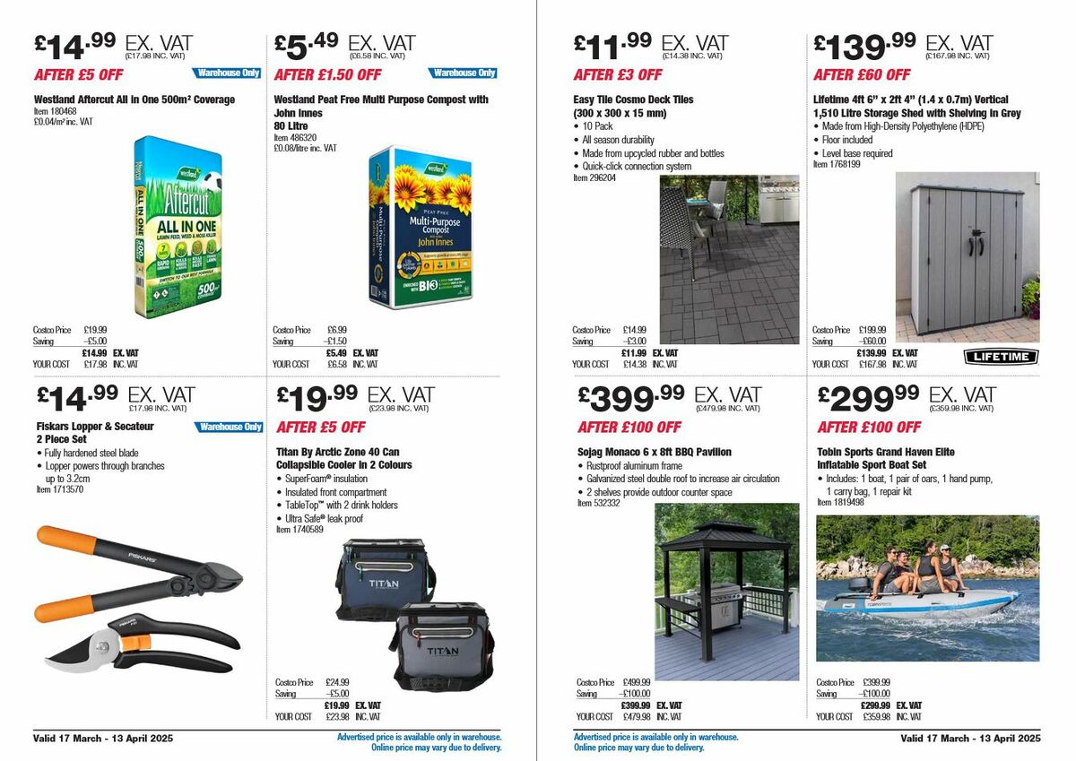 Costco Offers from 17 March