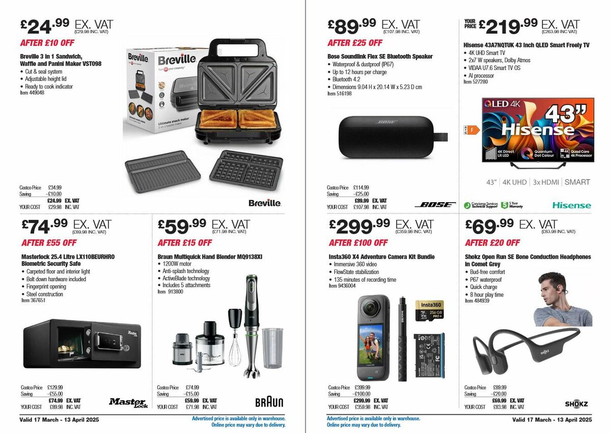Costco Offers from 17 March