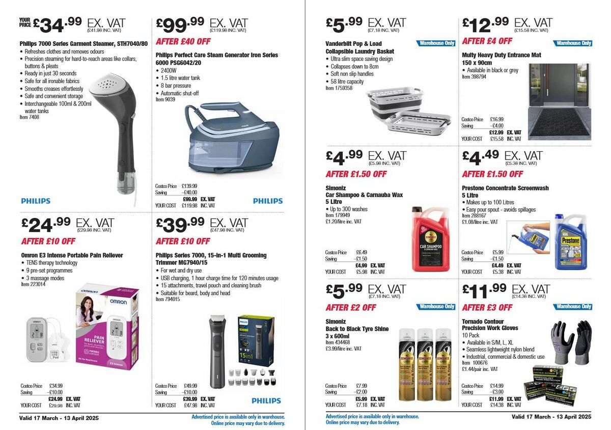 Costco Offers from 17 March