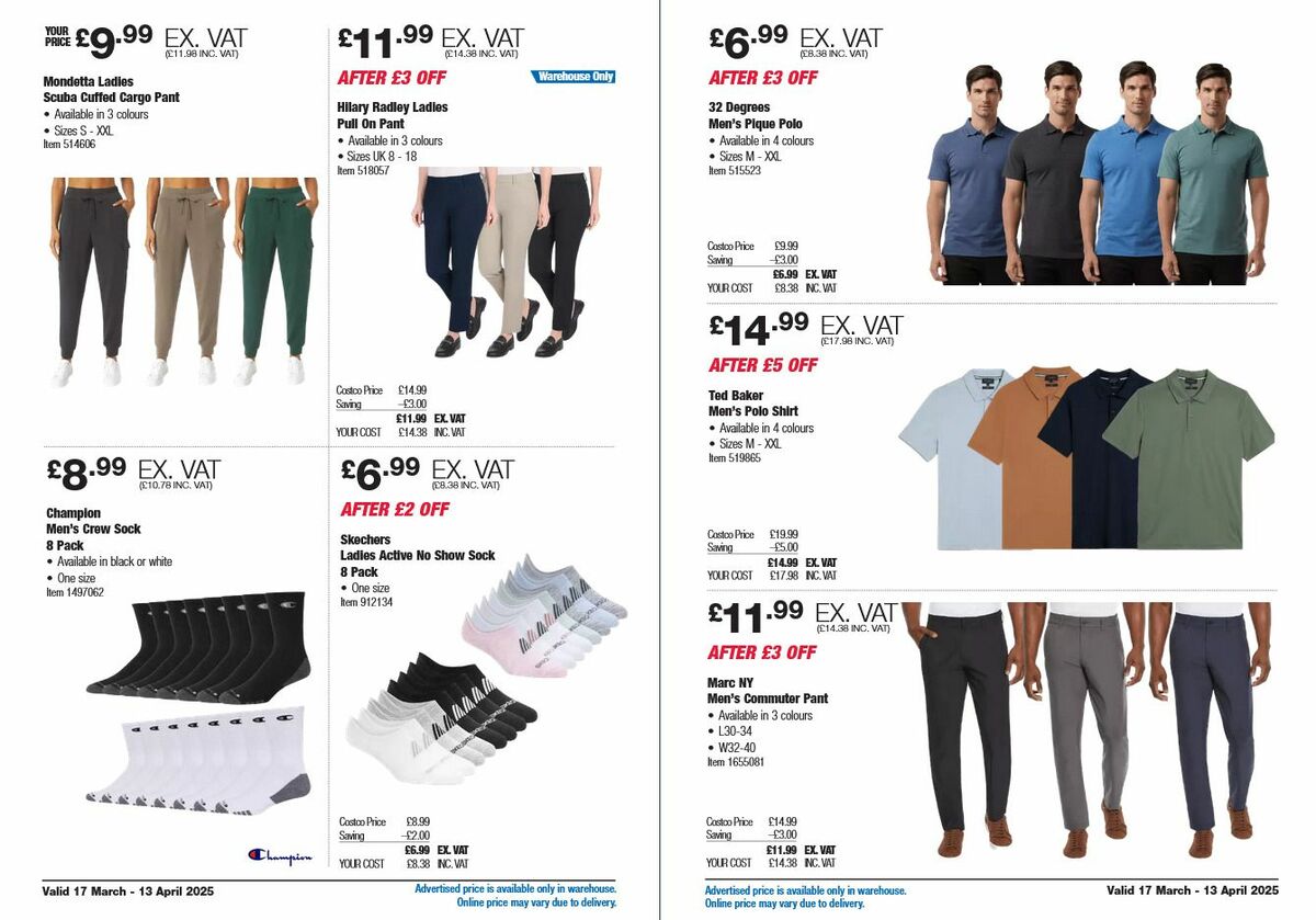Costco Offers from 17 March