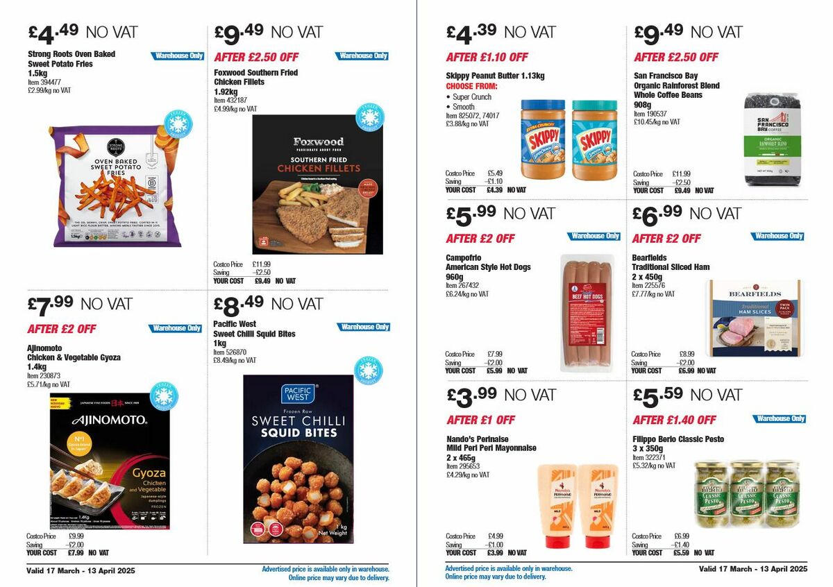 Costco Offers from 17 March