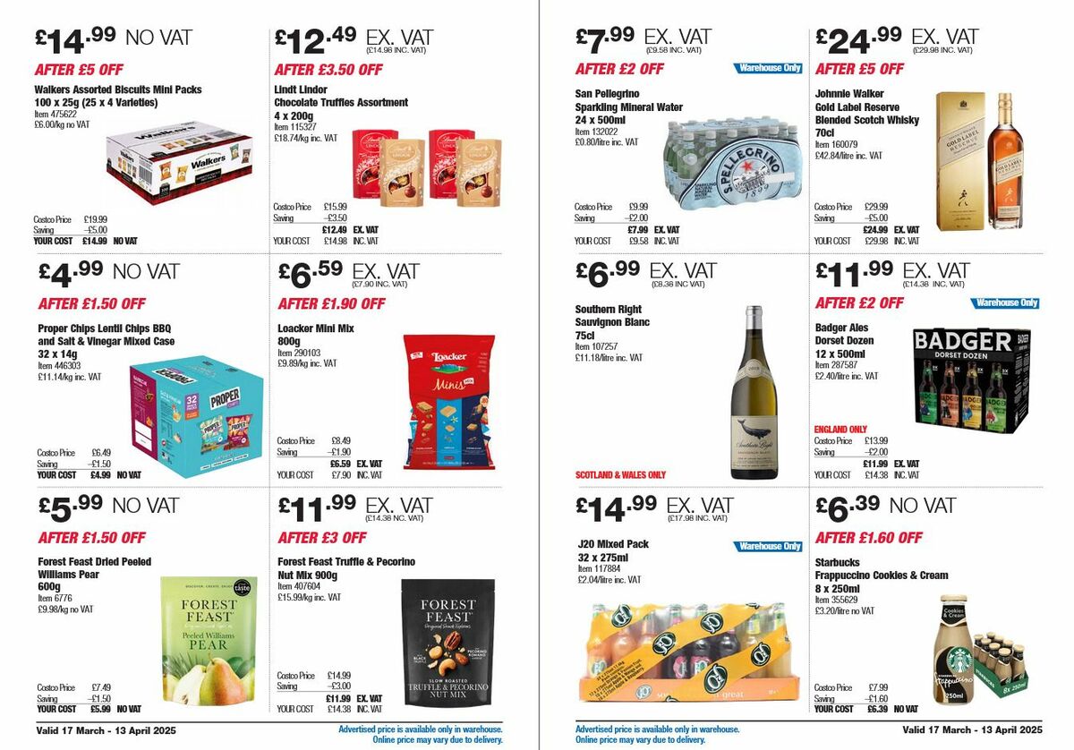 Costco Offers from 17 March