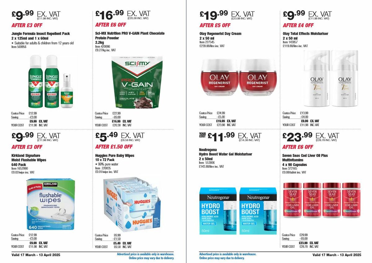 Costco Offers from 17 March