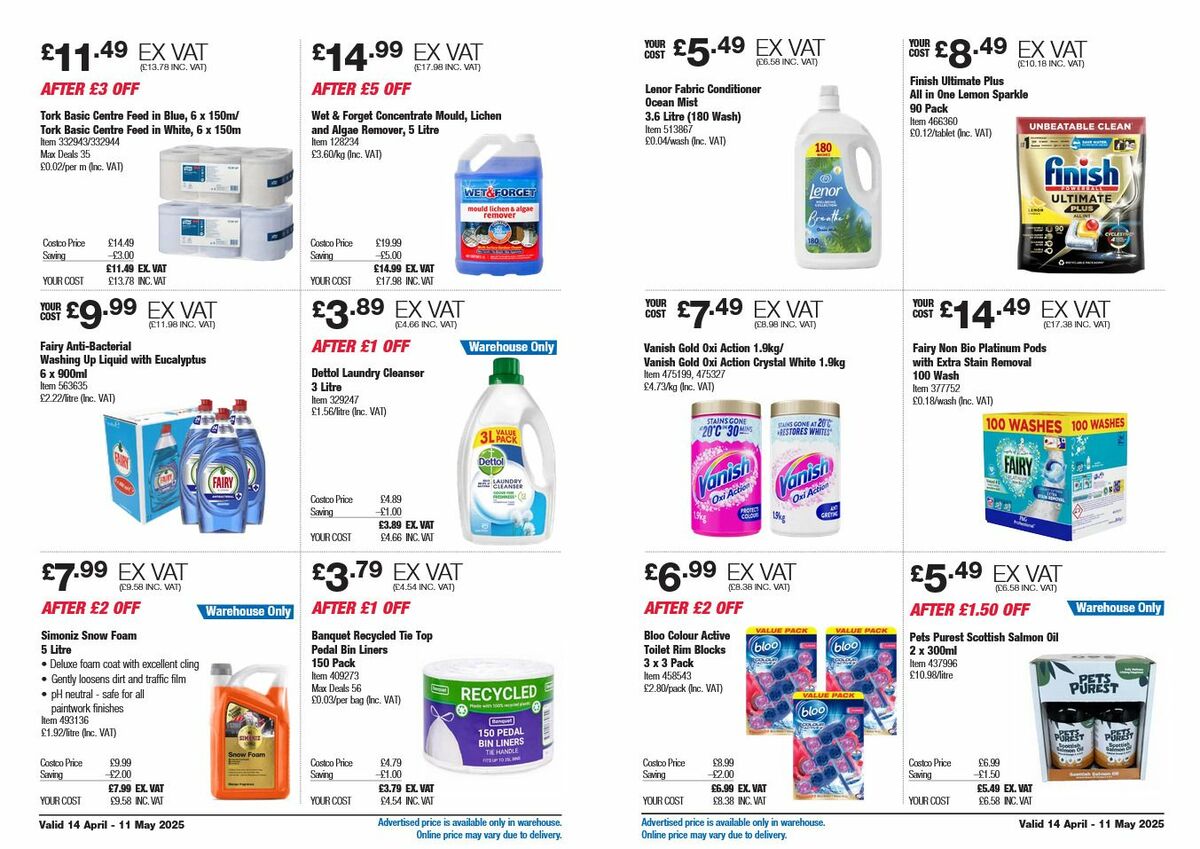 Costco Offers from 14 April