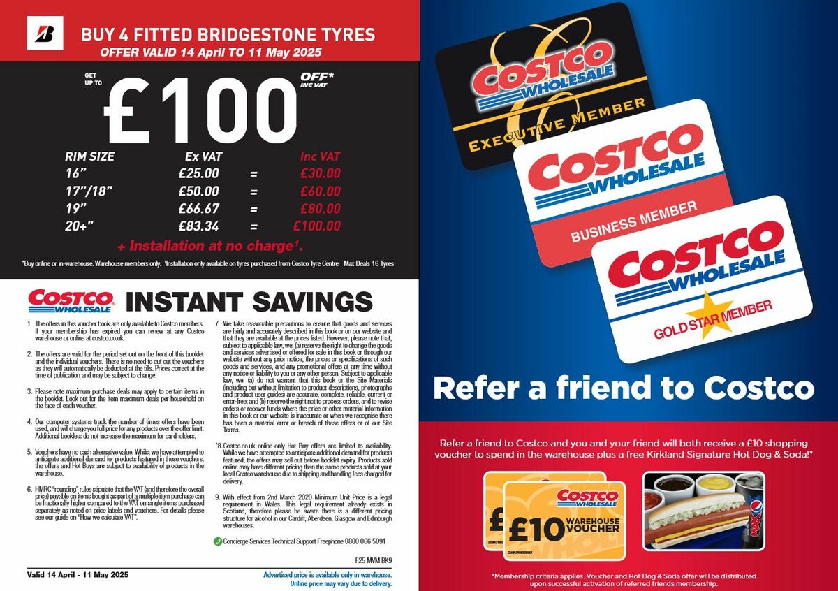 Costco Offers from 14 April
