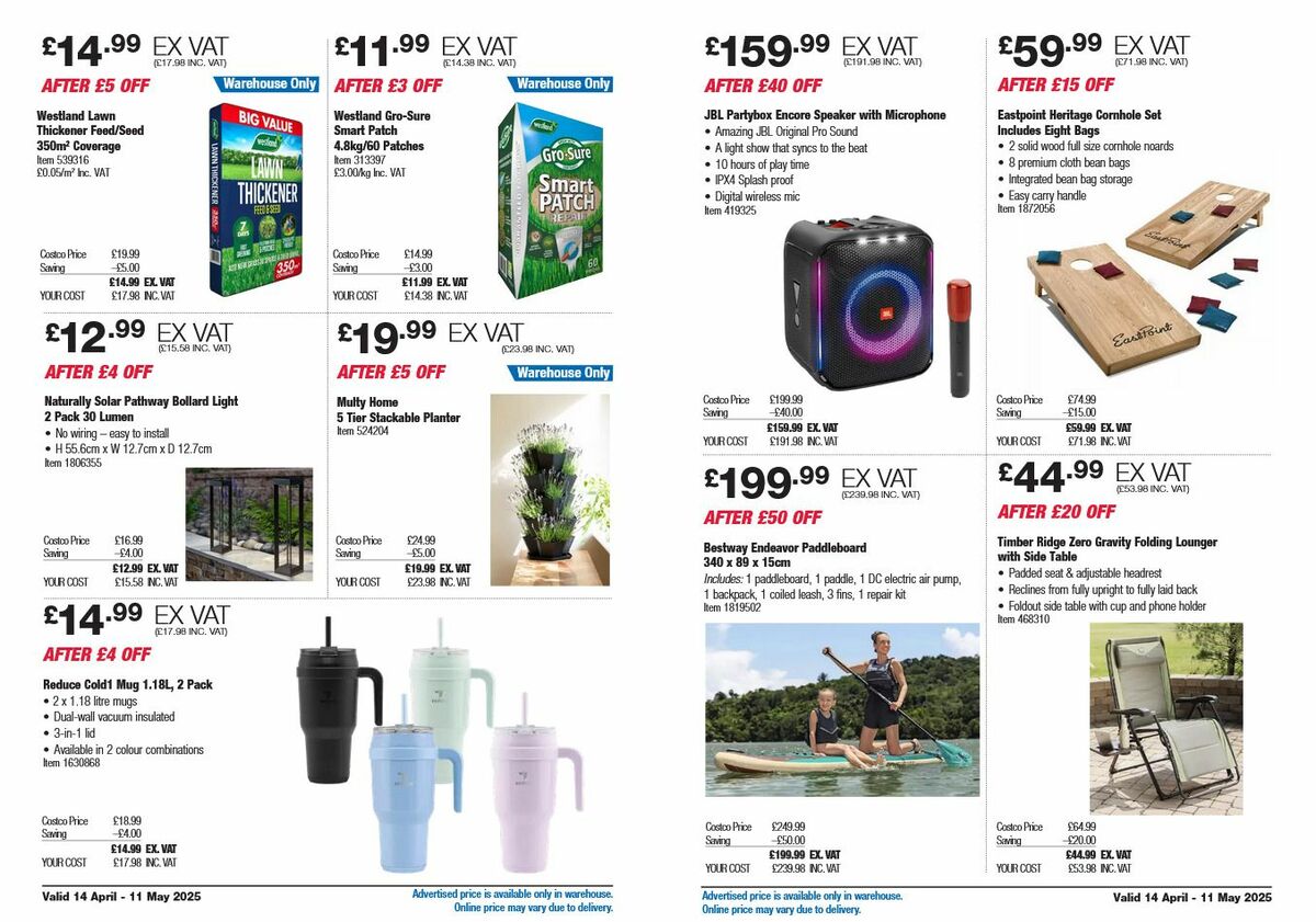 Costco Offers from 14 April