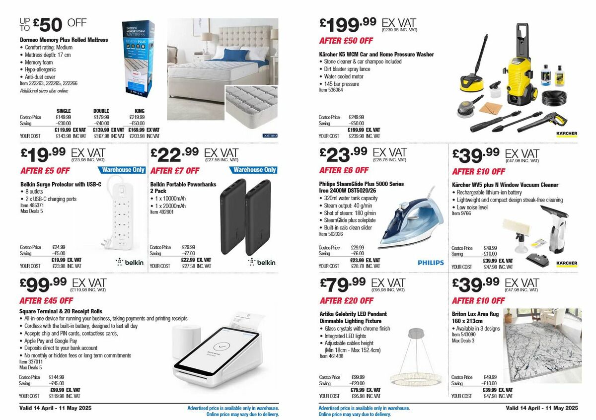 Costco Offers from 14 April