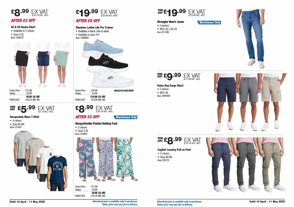 Costco Offers from 14 April