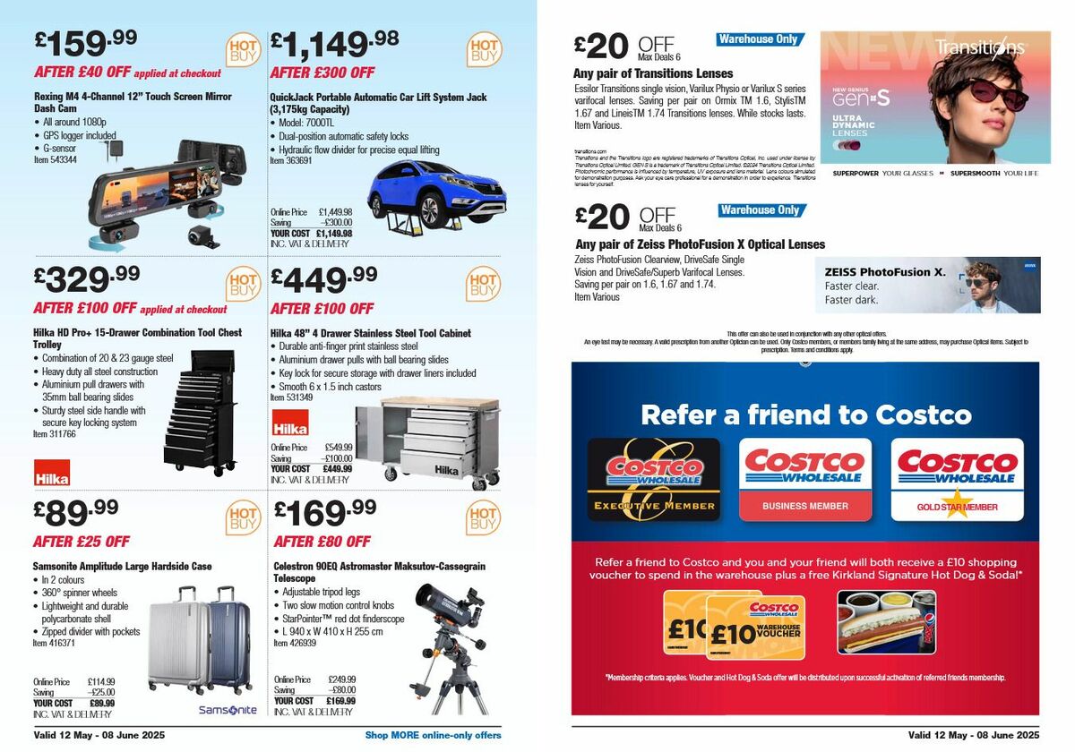 Costco Offers from 12 May