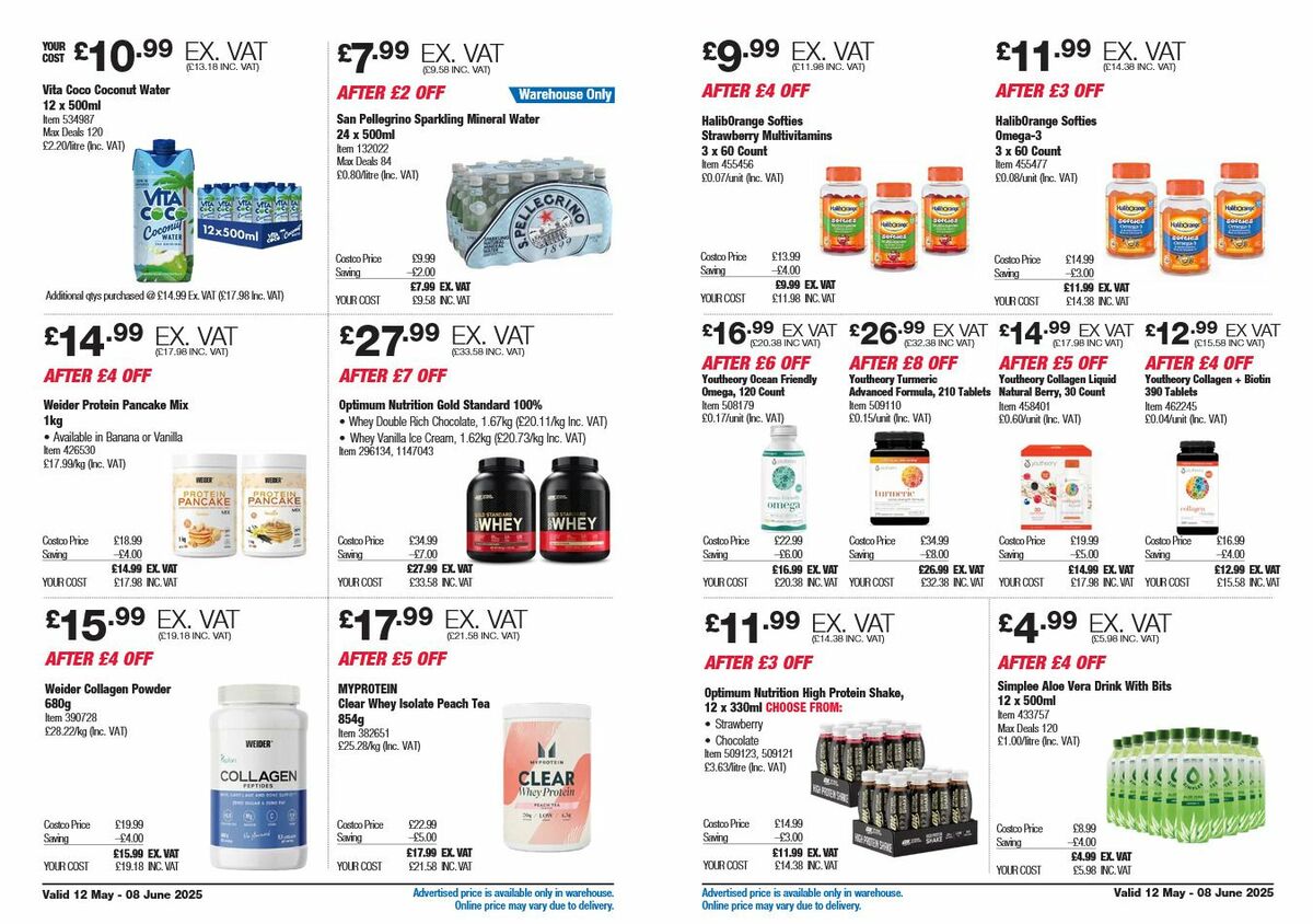 Costco Offers from 12 May
