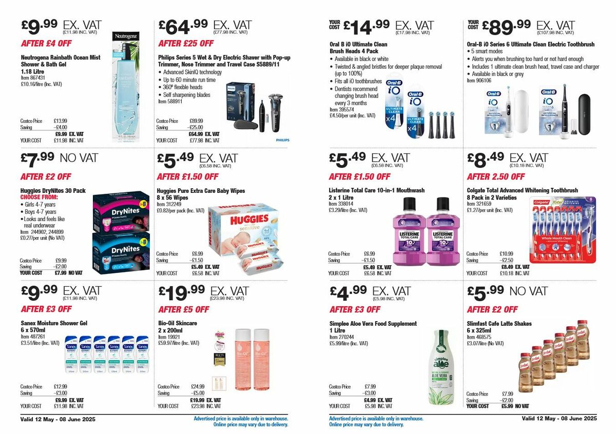 Costco Offers from 12 May