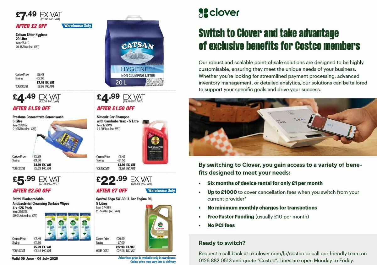 Costco Offers from 9 June