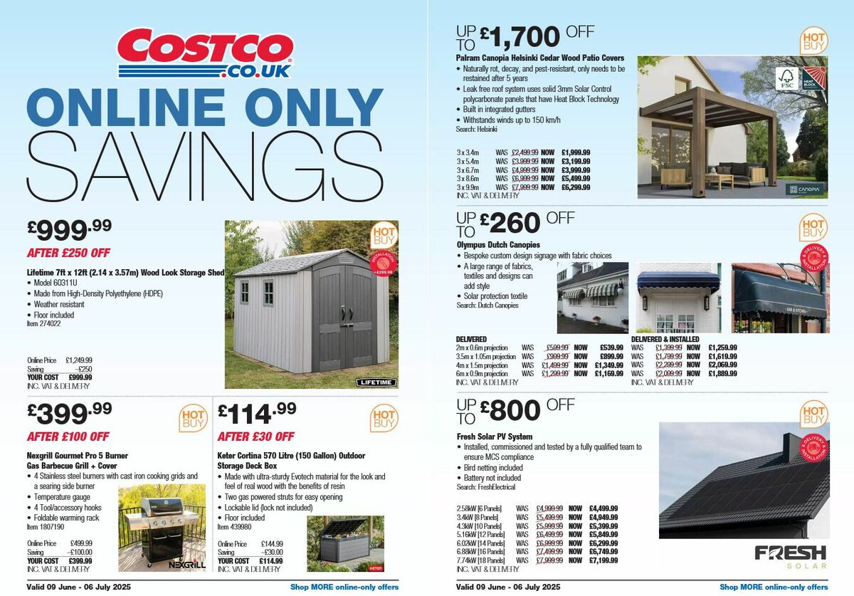 Costco Offers from 9 June