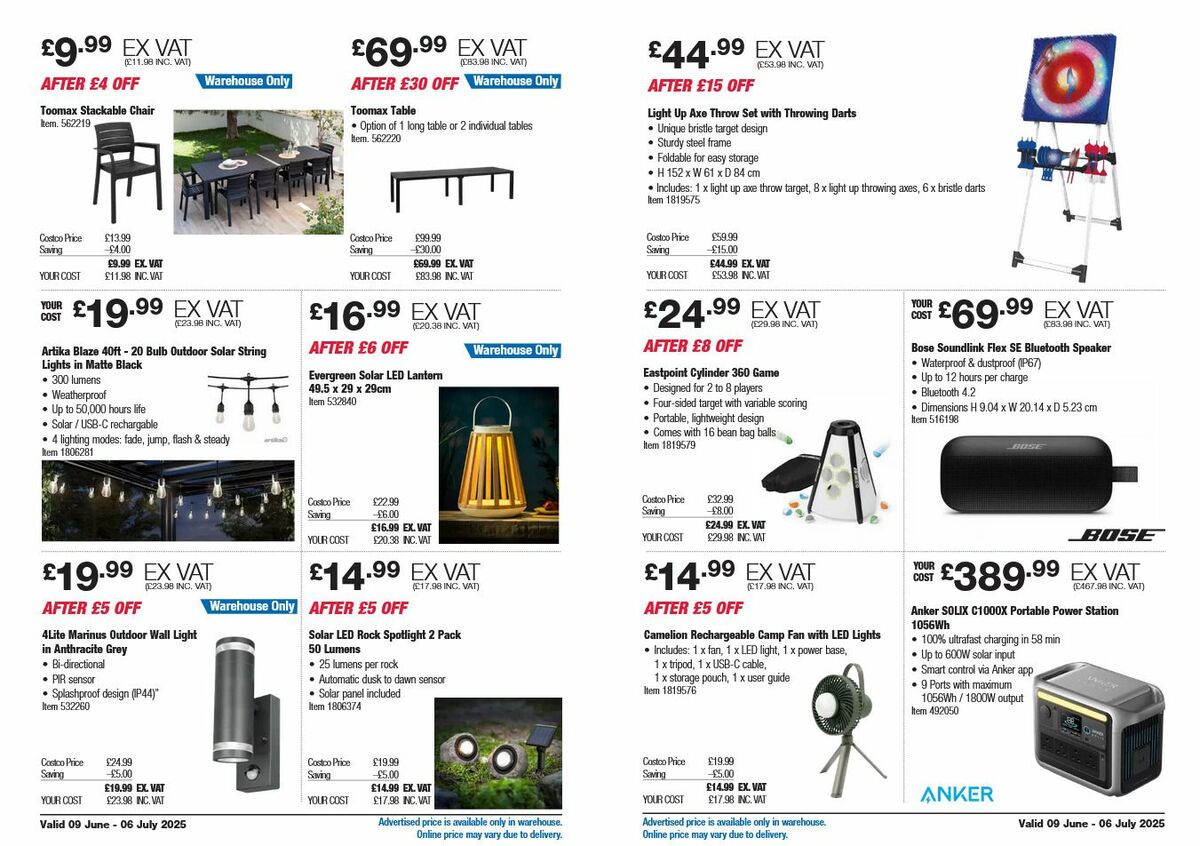 Costco Offers from 9 June