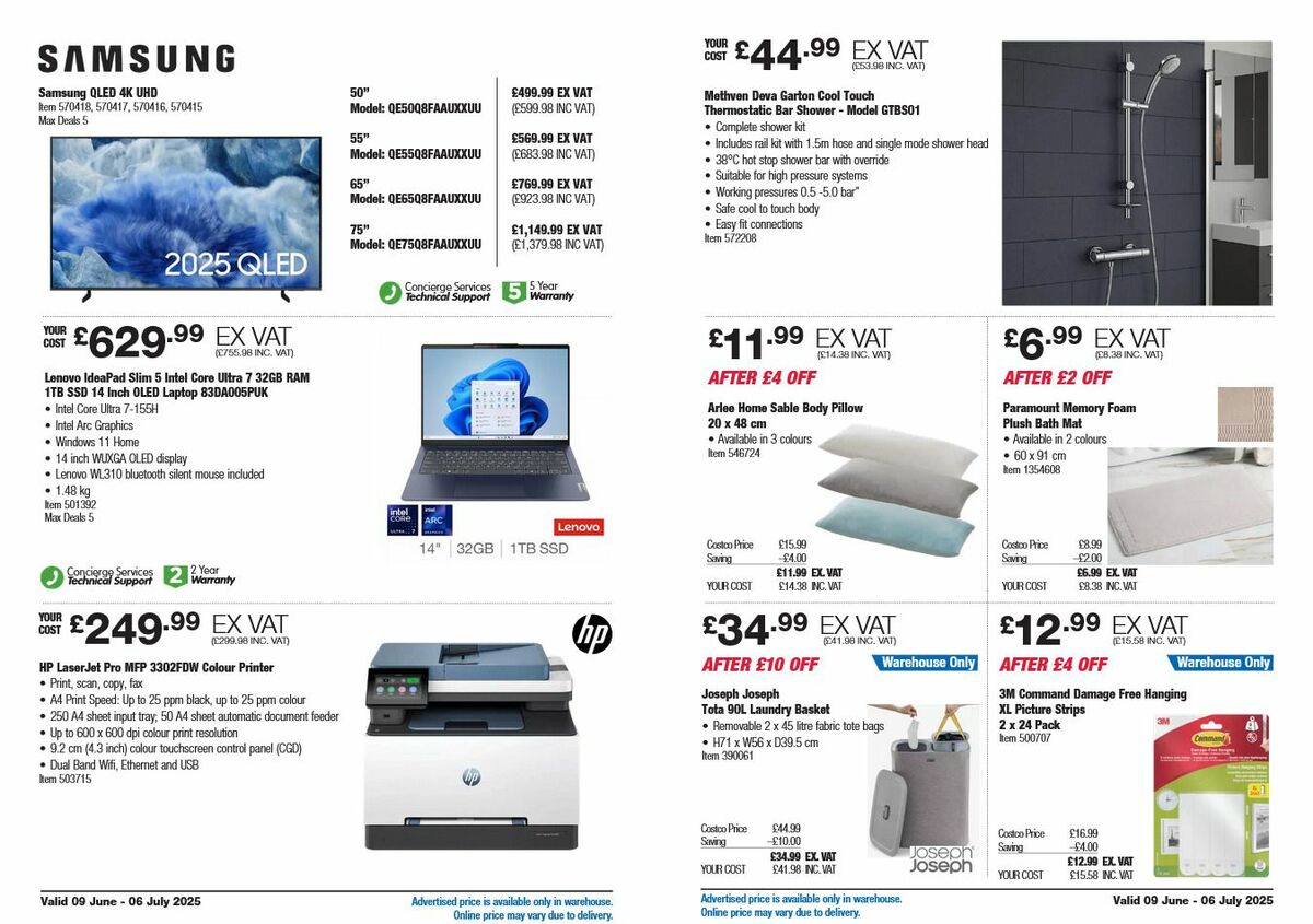 Costco Offers from 9 June