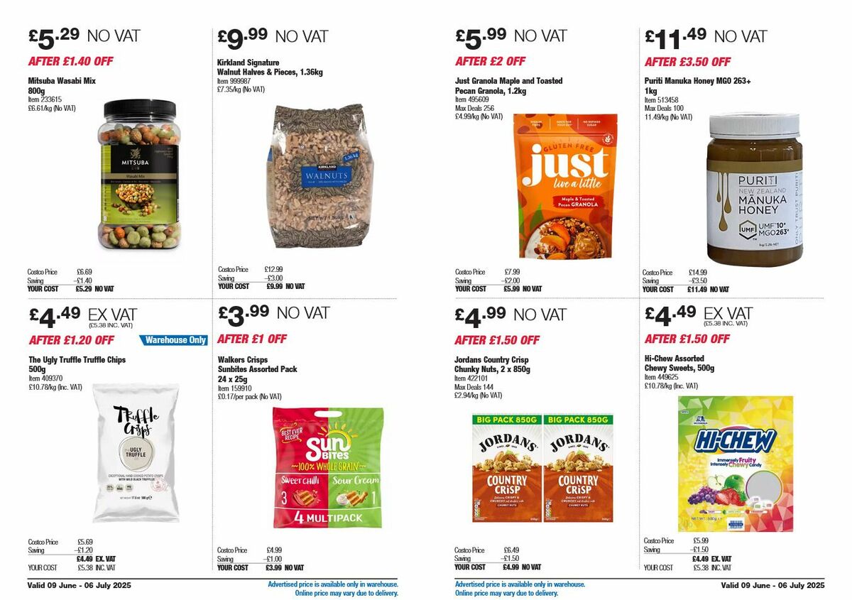 Costco Offers from 9 June