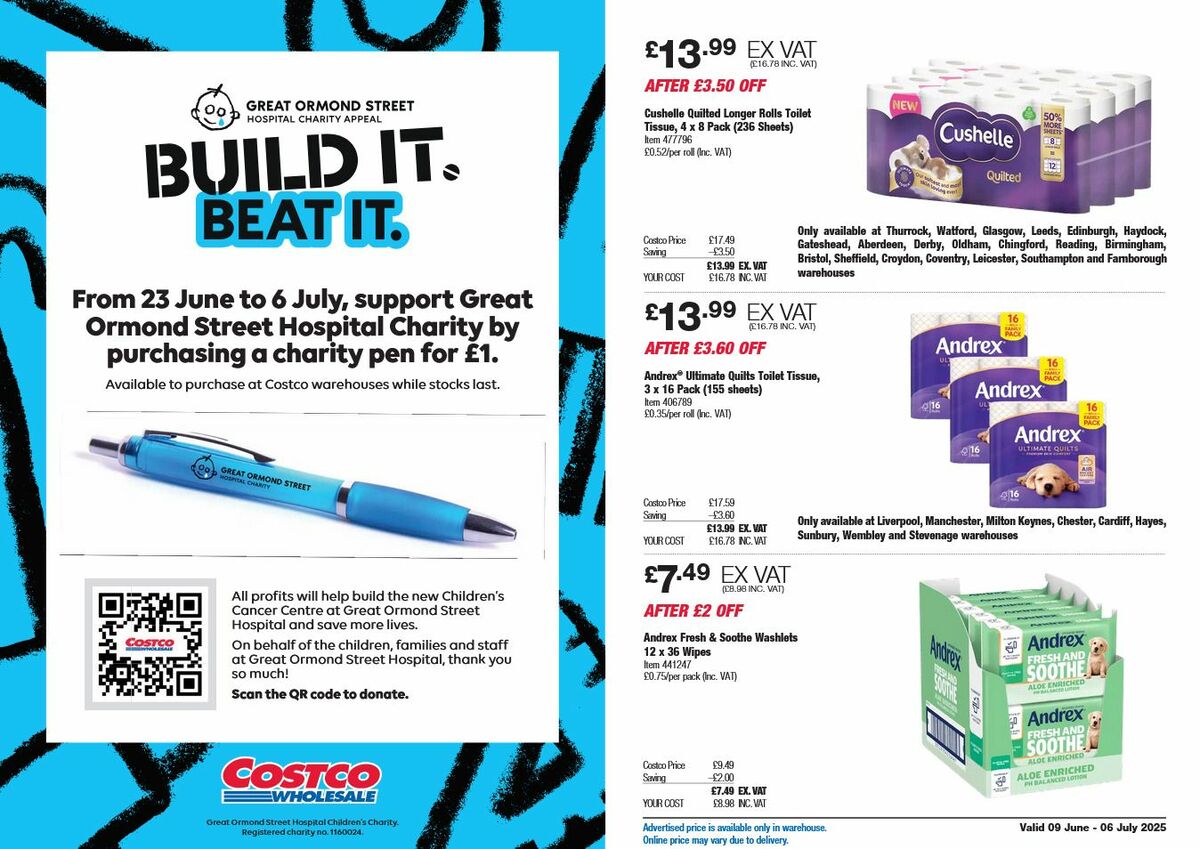 Costco Offers from 9 June