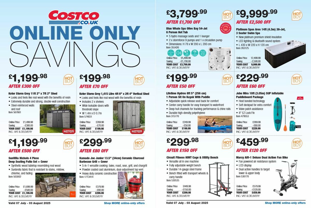 Costco Offers from 7 July