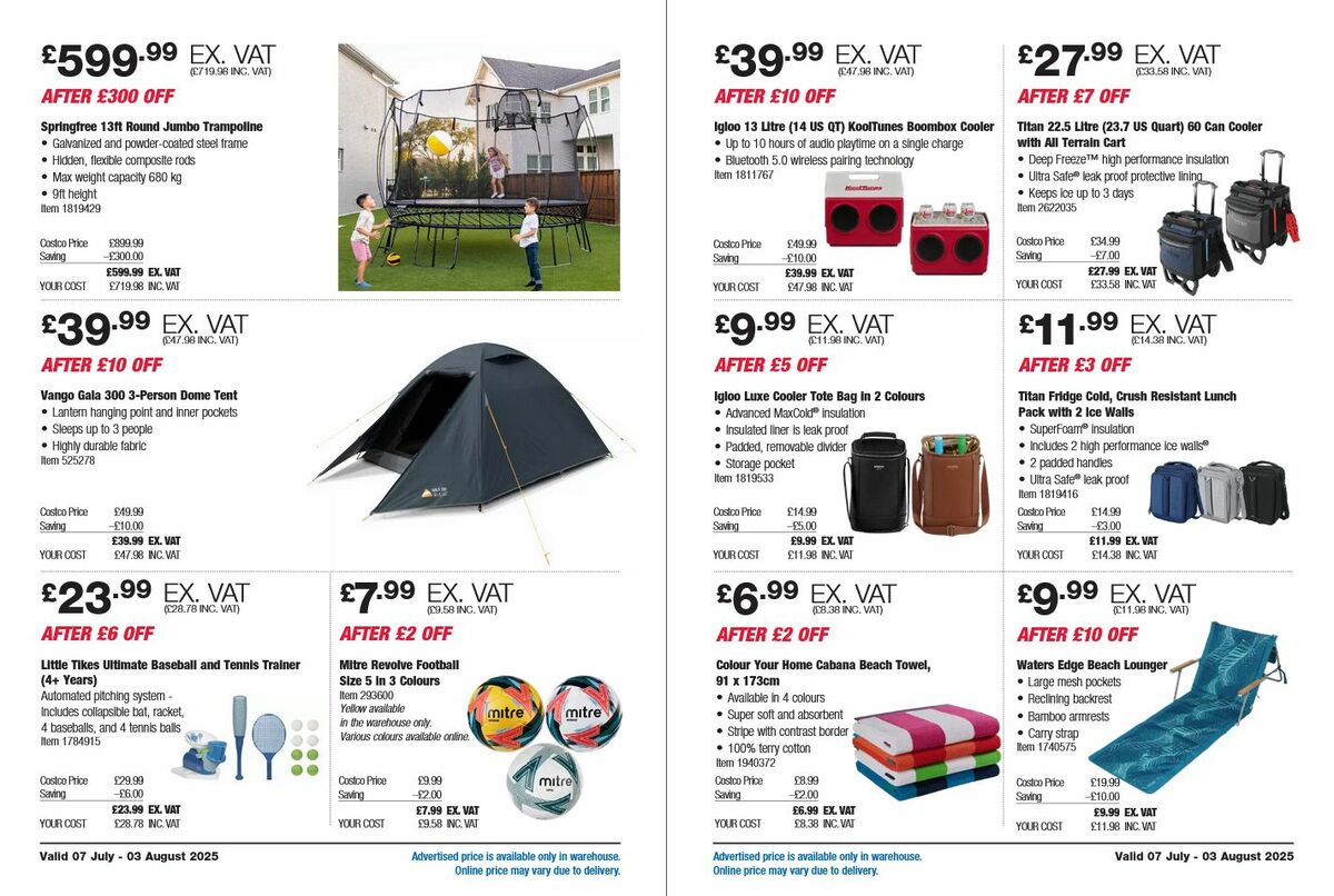 Costco Offers from 7 July
