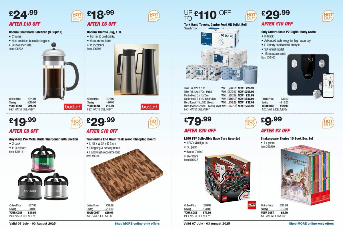 Costco Offers from 7 July