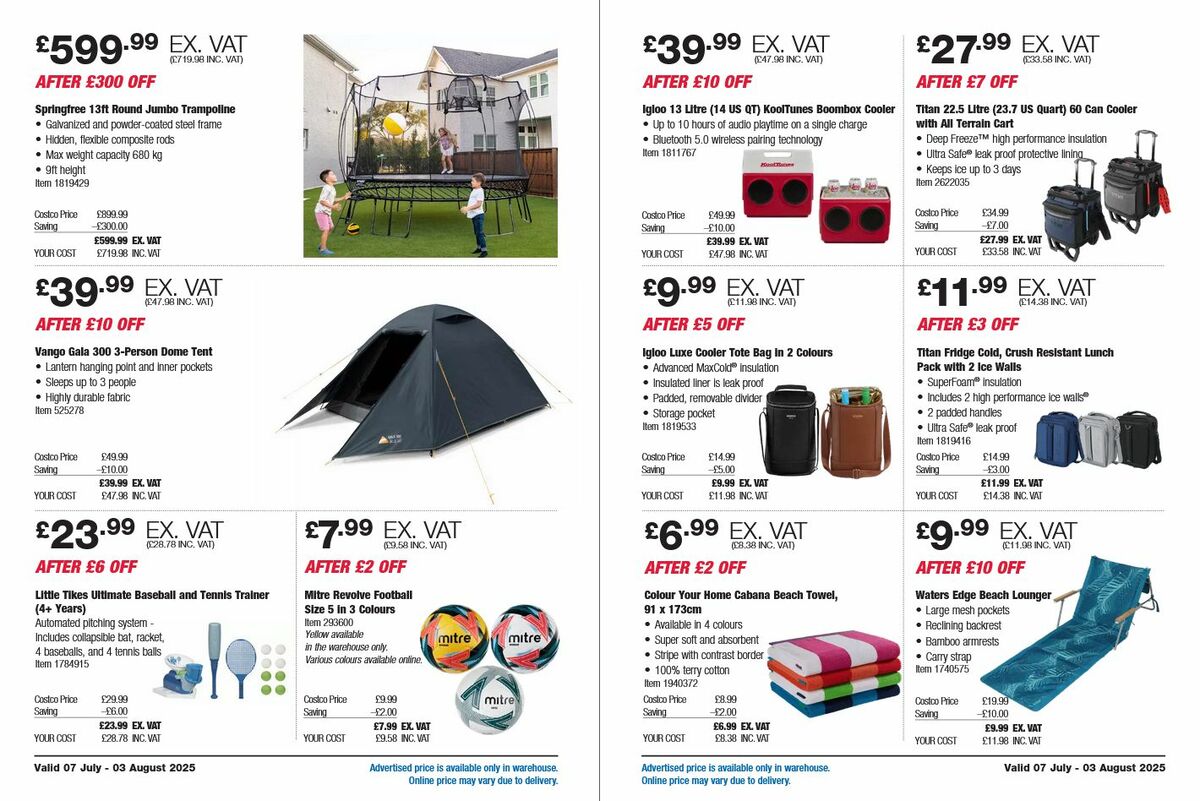 Costco Offers from 7 July