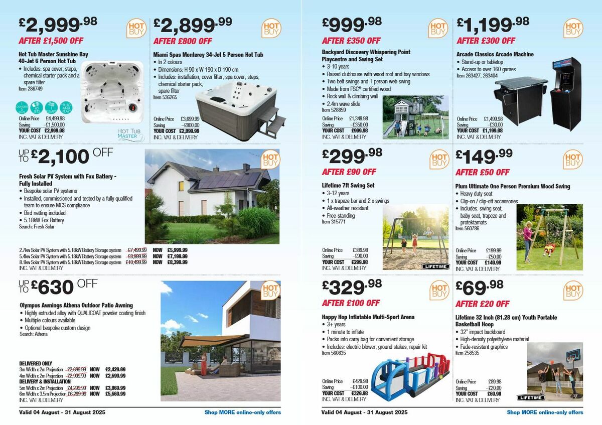 Costco Offers from 4 August