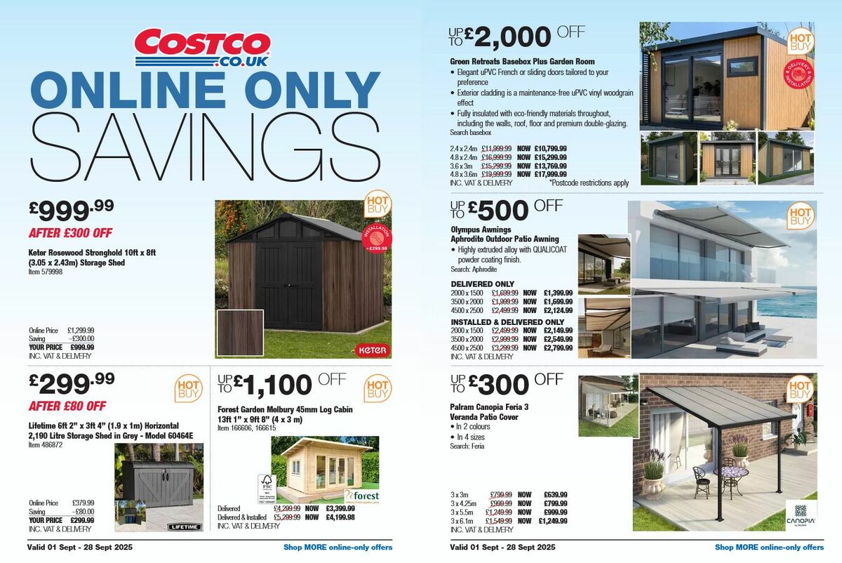Costco Offers from 1 September