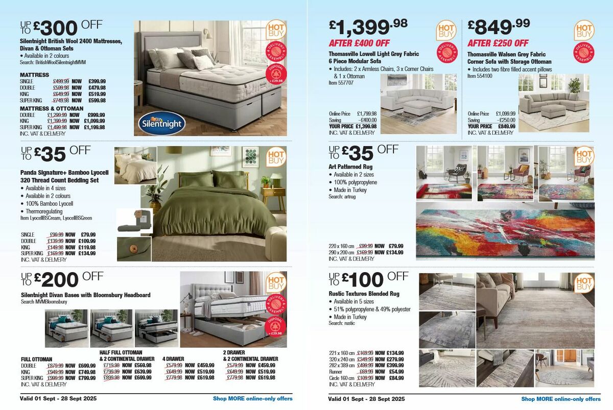 Costco Offers from 1 September