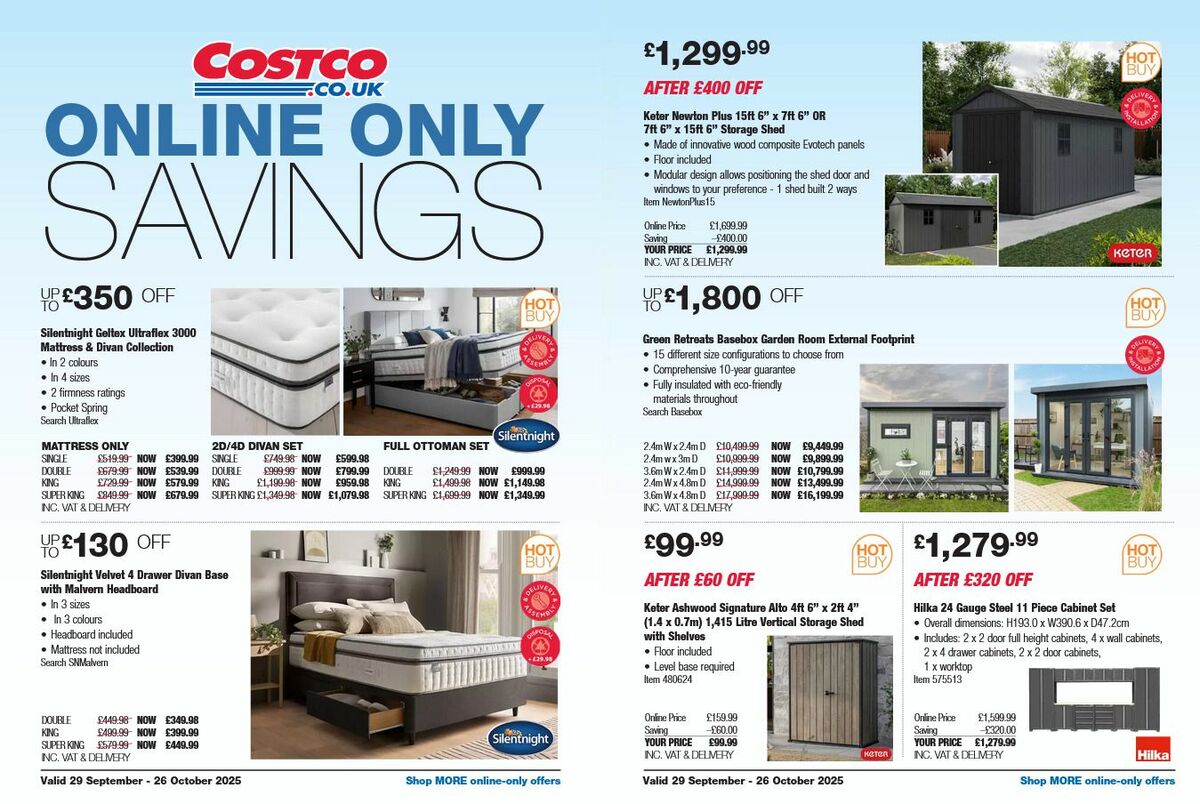 Costco Offers from 29 September