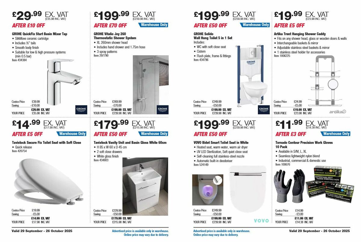 Costco Offers from 29 September