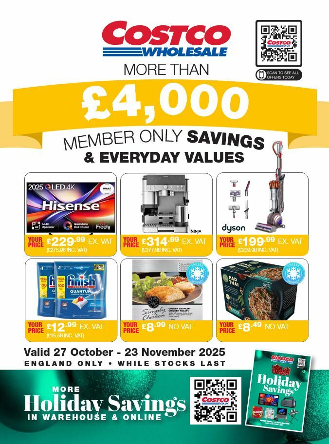 Costco Offers from 27 October