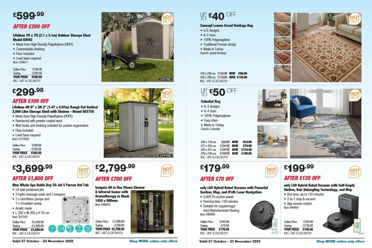 Costco Offers from 27 October