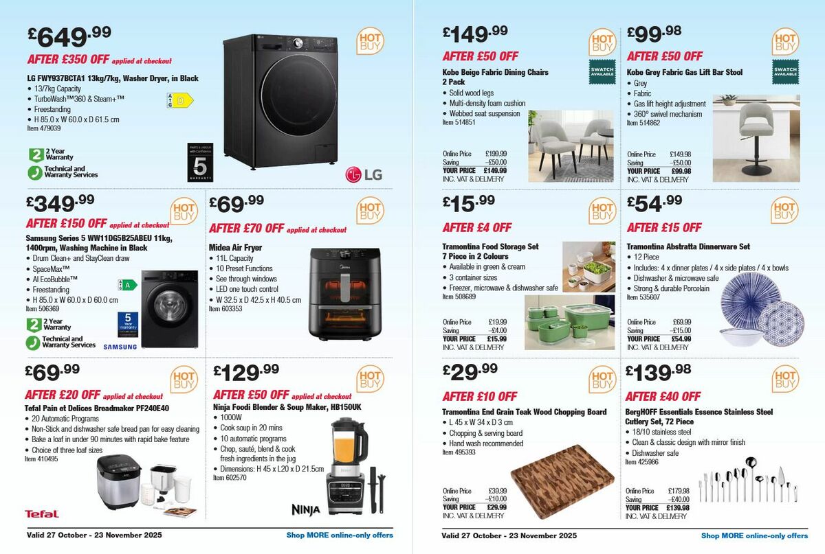 Costco Offers from 27 October