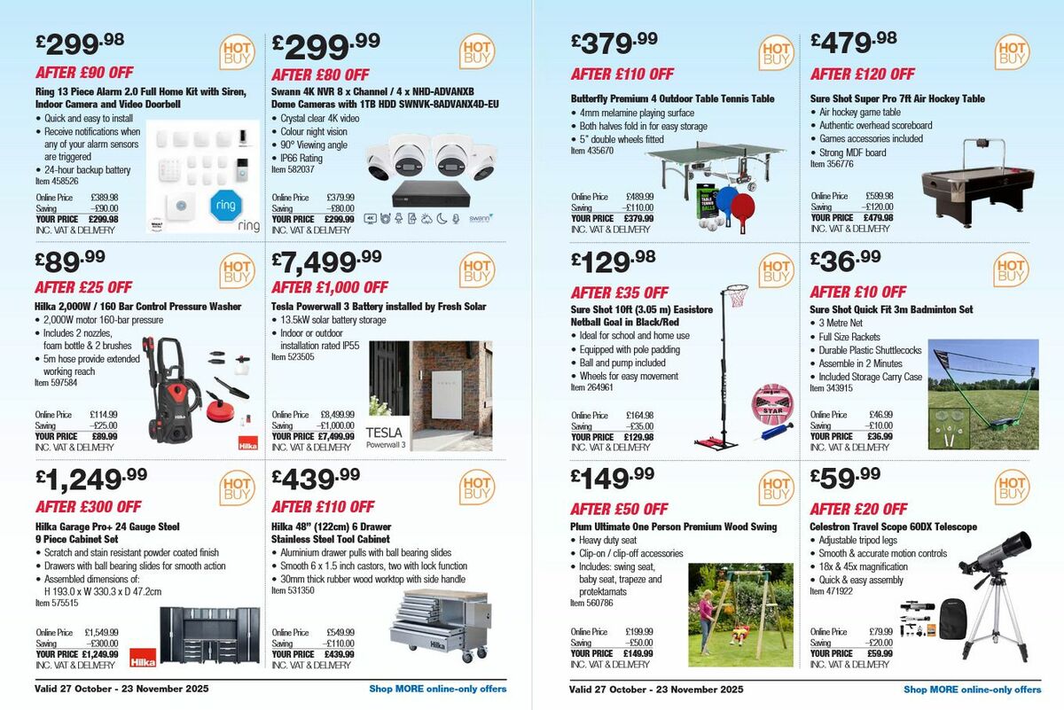Costco Offers from 27 October