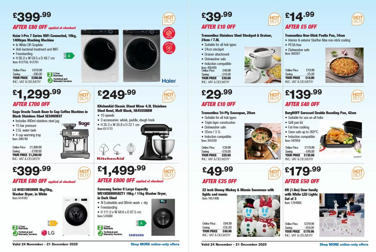 Costco Offers from 24 November