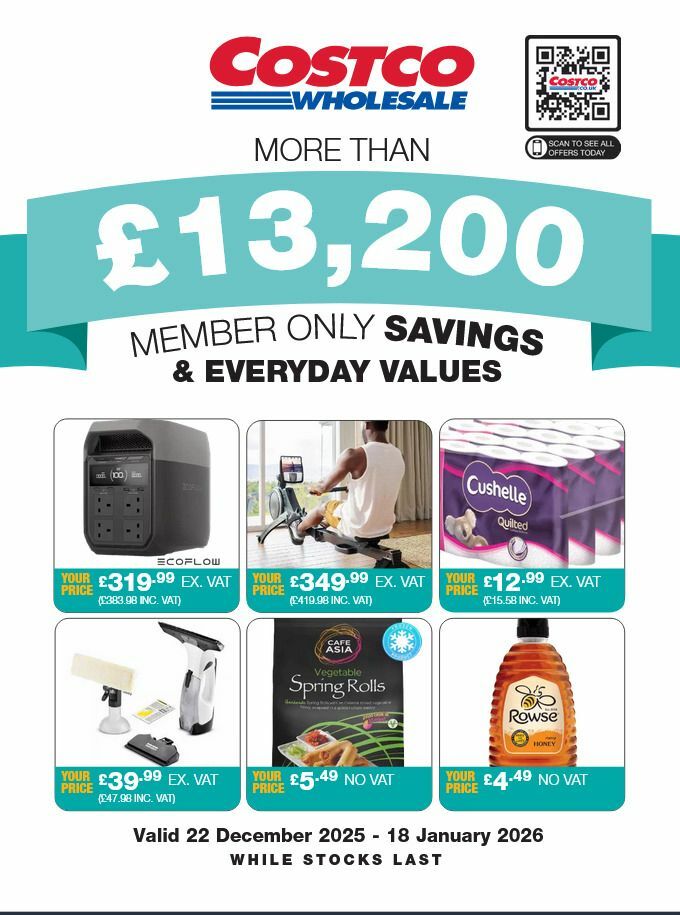 Costco Offers from 22 December