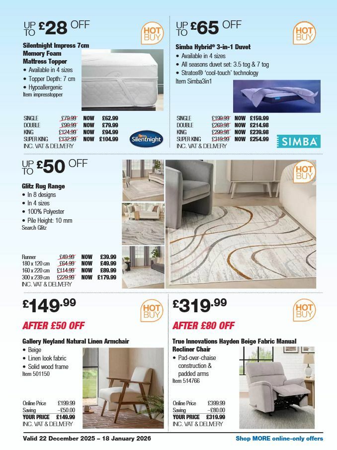 Costco Offers from 22 December