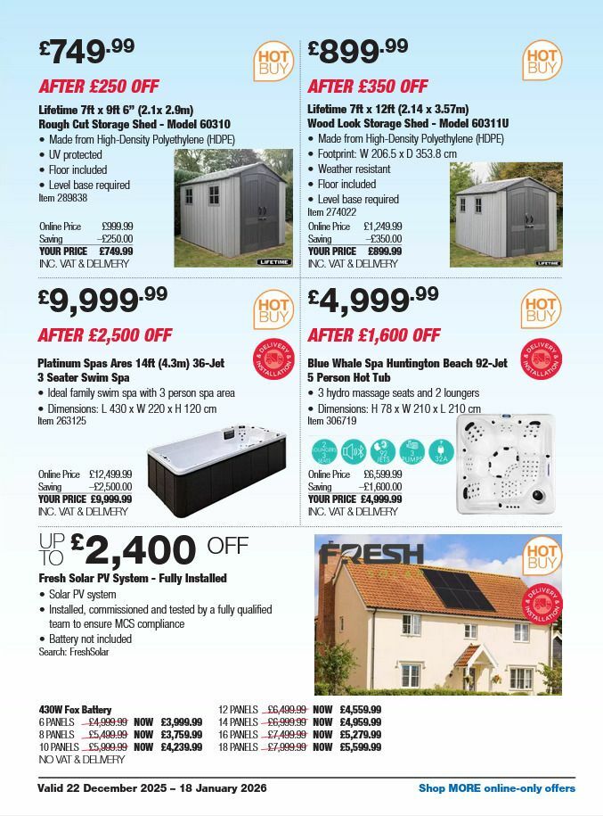 Costco Offers from 22 December