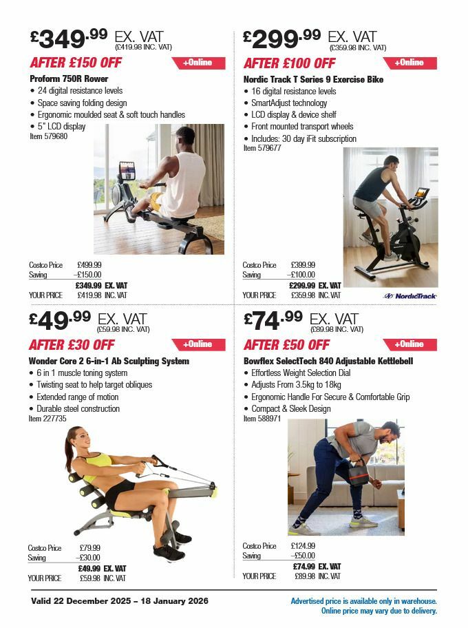 Costco Offers from 22 December