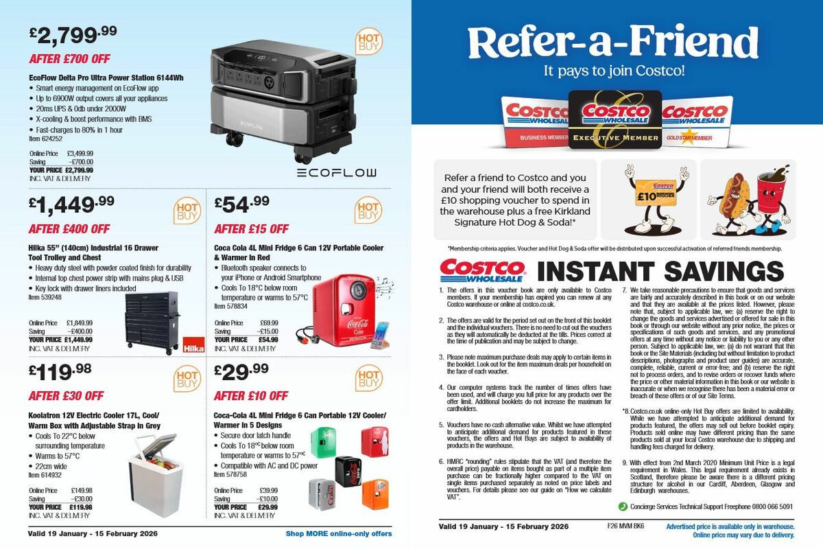 Costco Offers from 19 January