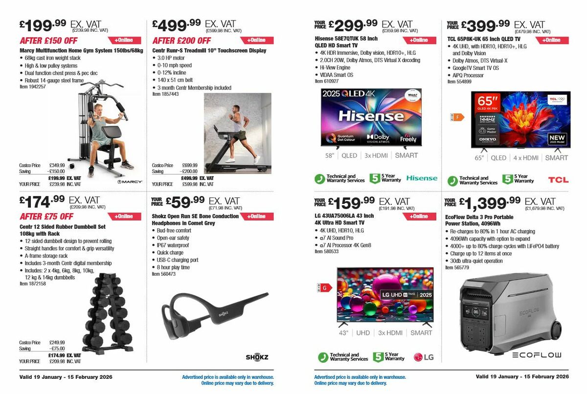 Costco Offers from 19 January