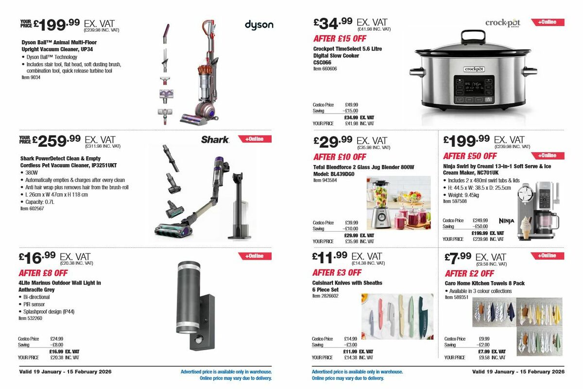 Costco Offers from 19 January