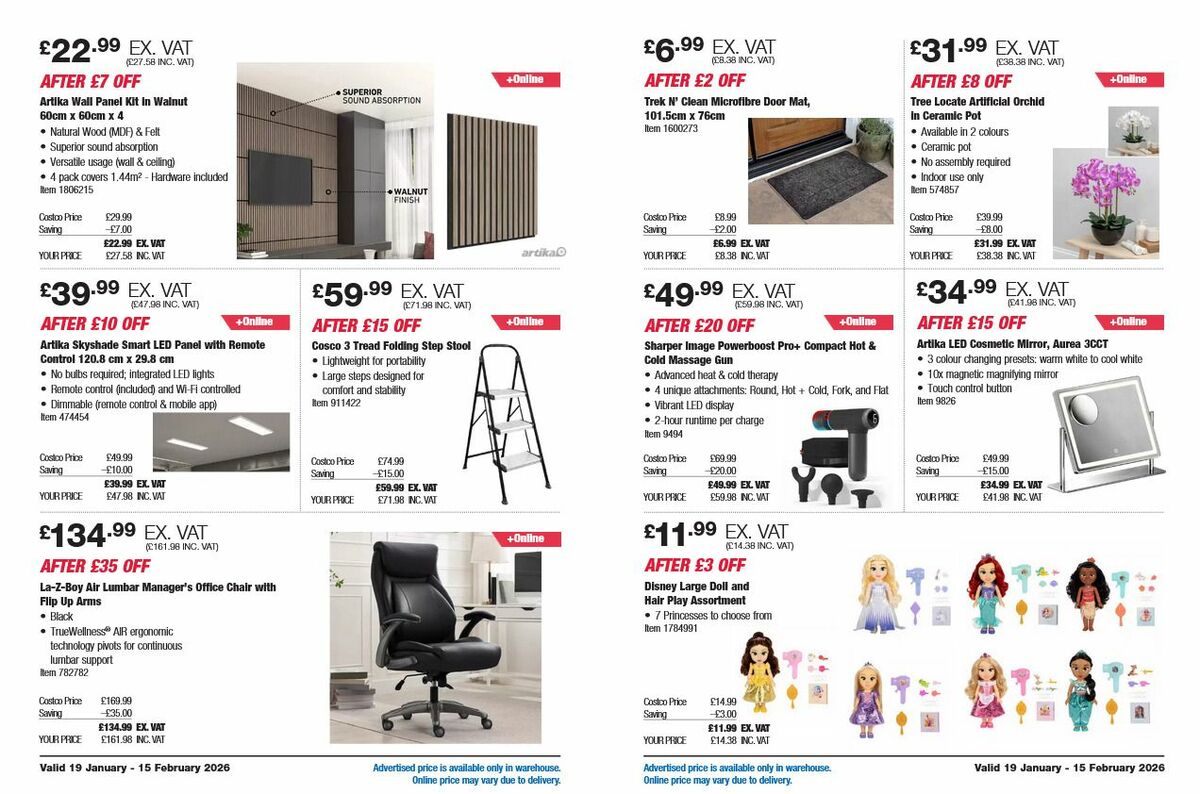 Costco Offers from 19 January