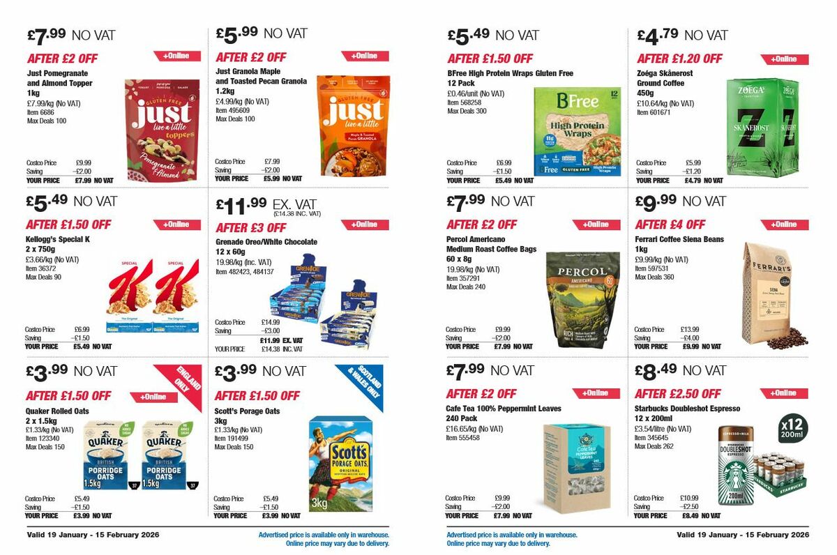Costco Offers from 19 January