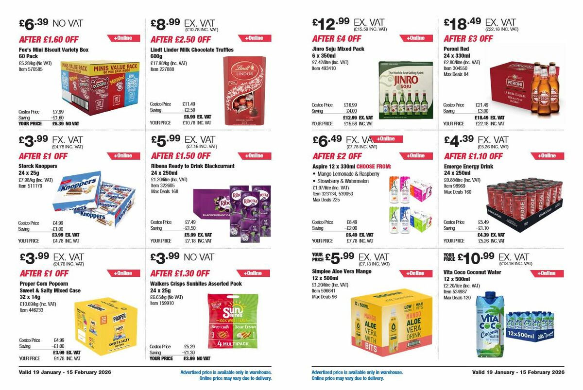 Costco Offers from 19 January