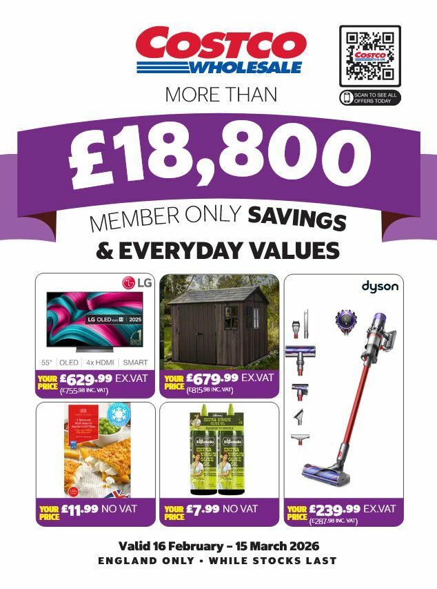 Costco Offers from 16 February