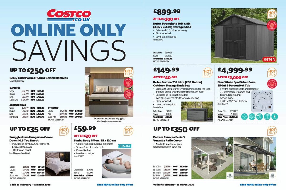 Costco Offers from 16 February