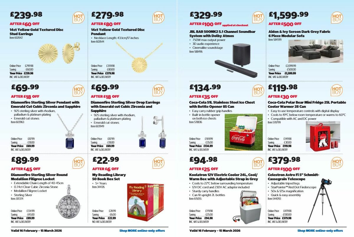 Costco Offers from 16 February