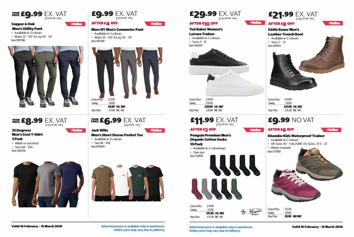 Costco Offers from 16 February